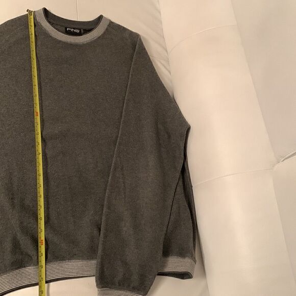 PING collection Cotton Sweater Size L - Picture 6 of 8